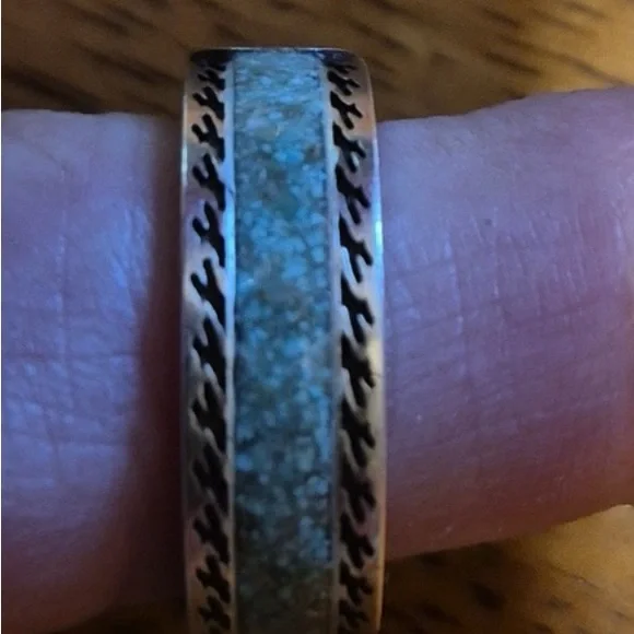 Gucci Interlocking G Turquoise Enamel Ring - Picture 2 of 6